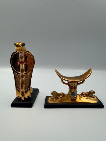 The Franklin Mint – Trésors de Toutankhamon - Beeldje, Cobra