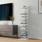 Boekenkast Eksjö schap 150x39x39 cm wit [en.casa], Huis en Inrichting, Verzenden, Nieuw