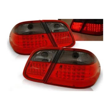 LED achterlichten Red Smoke geschikt voor Mercedes W208 CLK, Auto-onderdelen, Verzenden, Nieuw, Mercedes-Benz