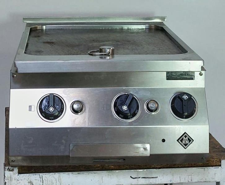 Occasion MKN elektrische bakplaat, Zakelijke goederen, Horeca | Keukenapparatuur, Gebruikt, Ovens, Magnetrons en Steamers, Ophalen