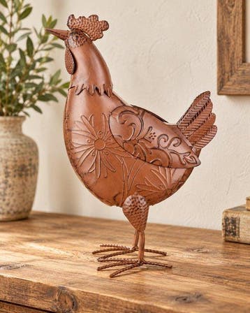 Figuur - A rooster - IJzer, Metaal