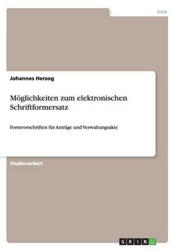 9783656919902 Moeglichkeiten zum elektronischen Schriftfo..., Verzenden, Nieuw, Johannes Herzog