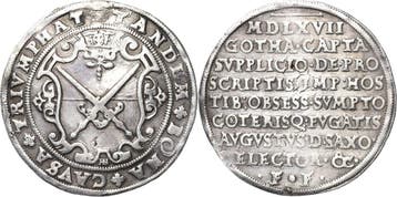 Taler, daalder 1567, Sachsen-kurlinie ab 1547 (albertiner..., Verzenden