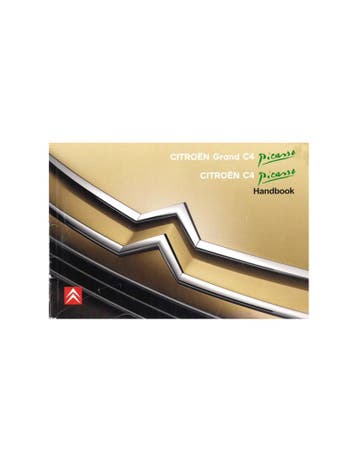 2008 CITROEN C4 PICASSO INSTRUCTIEBOEKJE ENGELS, Auto diversen