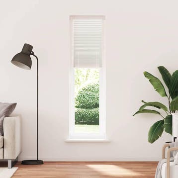 vidaXL Rolgordijn 40x200 cm geplooid wit, Huis en Inrichting, Stoffering | Gordijnen en Lamellen, Verzenden, Nieuw, Wit