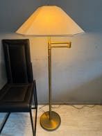 Holtkötter - Staande lamp - Messing, stof, Nieuw