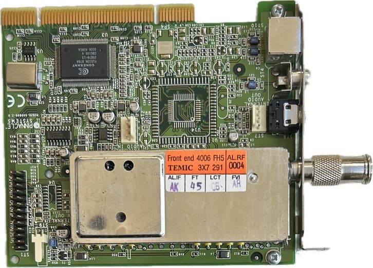 PINNACLE ROB2D-660806-2.0 TV TUNER PCI CARD, Computers en Software, Overige Computers en Software, Verzenden