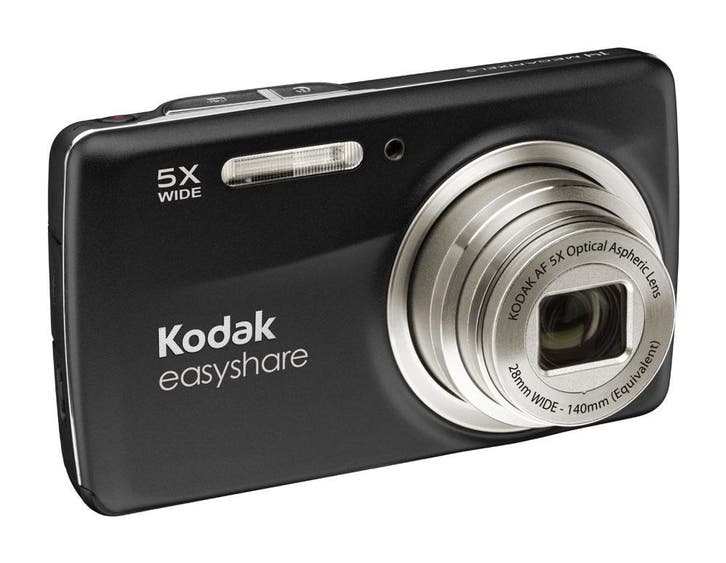 Kodak EasyShare M52 Digitale Compact Camera - Zwart, Audio, Tv en Foto, Fotocamera's Digitaal, Zo goed als nieuw, Verzenden