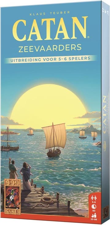 Catan - Zeevaarders 5/6 Spelers - Uitbreiding (Nieuwe, Hobby en Vrije tijd, Verzenden, Nieuw