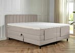 ACTIE! Elektrische boxspring Vienna 140 200 Beige, Verzenden, Beige, Nieuw, 140 cm