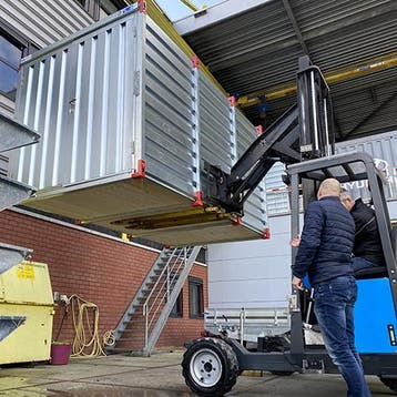 3m opslagcontainer – Sterk, demontabel en direct leverbaar!