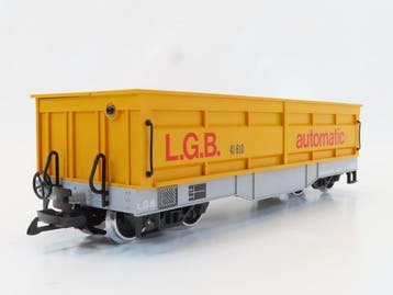 LGB G - 41610 - Modeltrein goederenwagon (1) - 4-assige Hoge, Nieuw
