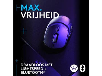 Logitech G -  G309 Lightspeed Draadloze Gamingmuis  - Zwart, Rechtshandig, Muis, Logitech G, Verzenden