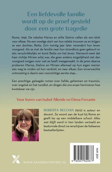 Alles wat blijft 9789401622677 Roberta Recchia, Verzenden, Zo goed als nieuw, Roberta Recchia