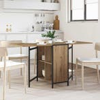 vidaXL Eettafel 144 x 60 x 75 cm Bewerkt hout Artisanaal, Huis en Inrichting, Tafels | Eettafels, Verzenden, Nieuw