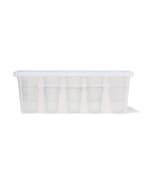 HEMA Opbergbox Tokyo transparant 30L recycled, Verzenden, Nieuw