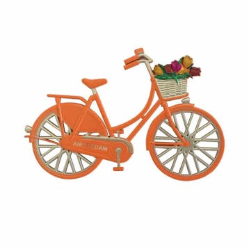 Magneet Fiets Holland Oranje, Ophalen of Verzenden, Nieuw