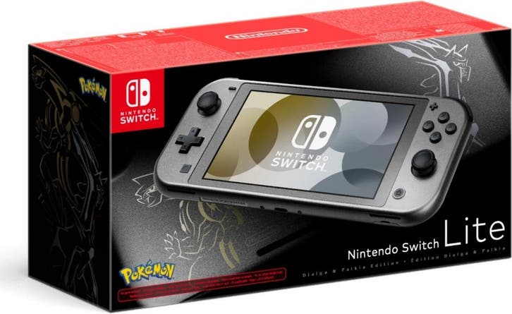 Nintendo Switch Lite Dialga & Palkia Edition (Nintendo Sw..., Spelcomputers en Games, Spelcomputers | Nintendo Switch, Gebruikt