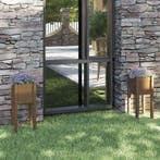 vidaXL Plantenbakken 2 st 31x31x70 cm massief grenenhout, Verzenden, Minder dan 60 cm, Nieuw, 60 cm of meer