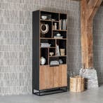 *WOONWINKEL* DTP Home Cosmo Hoge Vakkenkast Teakhout, Verzenden, Nieuw
