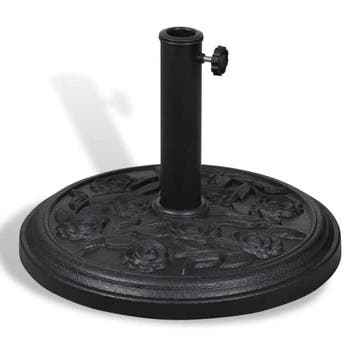 vidaXL Parasolvoet rond hars, Verzenden, Nieuw, Minder dan 1 meter, Parasolvoet