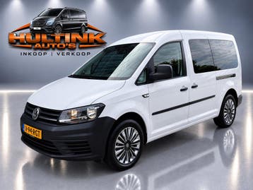 Volkswagen Caddy 1.4 TSI L2H1 Maxi Cruise Airco trekhaak, Stof, Gebruikt, Euro 6, Volkswagen