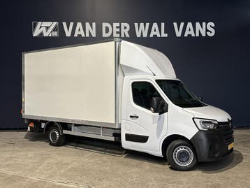 Renault Master 2.3 dCi 146pk Bakwagen 222cm Hoog Laadklep Eu, Stof, Euro 6, Renault, Wit