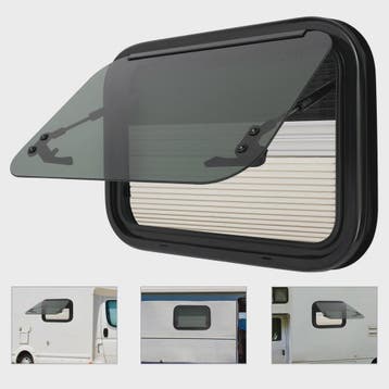 Camper Raam met Geïntegreerd Plissé Hordeur & Verduistering, Verzenden, Nieuw
