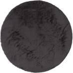 Vloerkleed Gentle Black 90 Rond, Nieuw