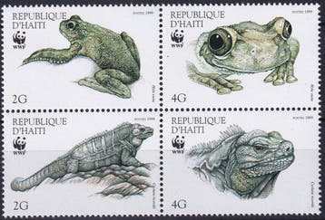 Haiti - 1999 - WWF - Postfris, Verzenden, Postfris, Midden-Amerika