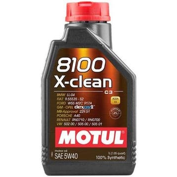 Motul 8100 X-Clean C3 5W40 1L, Verzenden, Nieuw