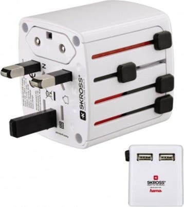 Hama World Binnen Wit oplader voor mobiele apparatuur, Verzenden, Nieuw