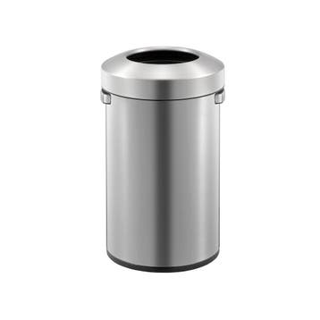 EKO afvalbak Urban Bin 50 ltr - Mat RVS, Verzenden, Nieuw