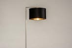 Rietveld Vloerlampen - Zwart, Staalgrijs, Goud - Staal, Stof, Verzenden, Nieuw