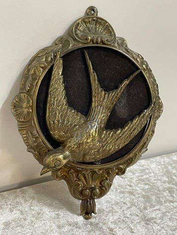 Decoratief ornament - Medaillon Zwaluw - Frankrijk - Antiek