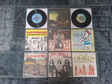 Fleetwood Mac -  9 beautiful 45 RPM singles by these, Cd's en Dvd's, Vinyl Singles, Nieuw in verpakking