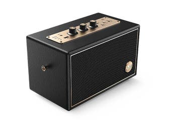 Peaq -  Bluetooth speaker Retro Bluetooth Speaker  - Zwart, Audio, Tv en Foto, Verzenden, Nieuw, 60 tot 120 watt, Overige merken