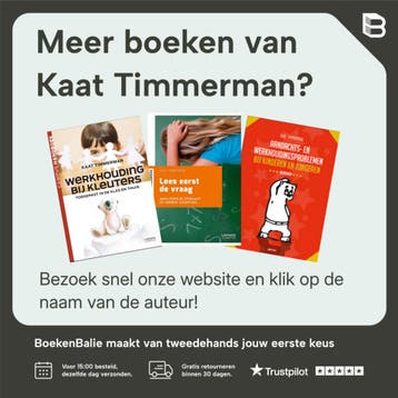 Aandachts- en werkhoudingsproblemen bij kinderen en jongeren, Verzenden, Zo goed als nieuw, Kaat Timmerman