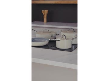 Safecourt Kitchen 7-delige Pannenset - PFAS & PTFE vrij -, Huis en Inrichting, Verzenden, Nieuw