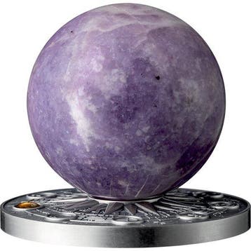 Ghana. 10 Cedis 2024 Mercury - Solar System - Antique
