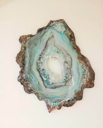 Portaal kunst met kristallen en geodes, Verzamelen, Mineraal