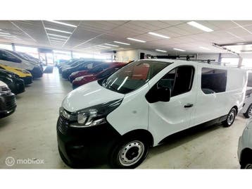 Zakelijke lease - Opel Vivaro dubbele cabine 1.6 CDTI L2, Startonderbreker, Gebruikt, Euro 6, Wit
