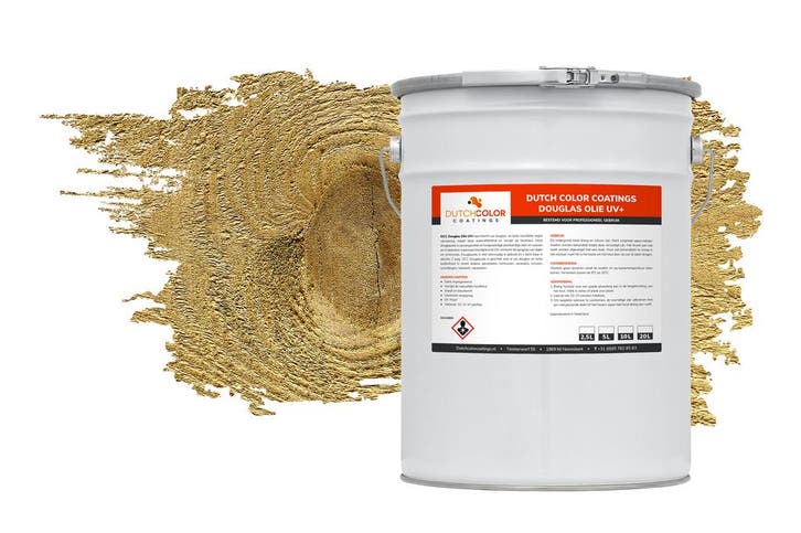 DCC Douglas Olie UV+ Blank | Naturel 5L, Doe-het-zelf en Verbouw, Verf, Beits en Lak, Verf, Nieuw, Minder dan 5 liter, Verzenden