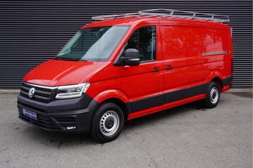 Volkswagen Crafter 35 140 PK L3H2 ACC Camera Navi LED Imperi, Automaat, Stof, Gebruikt, Euro 6