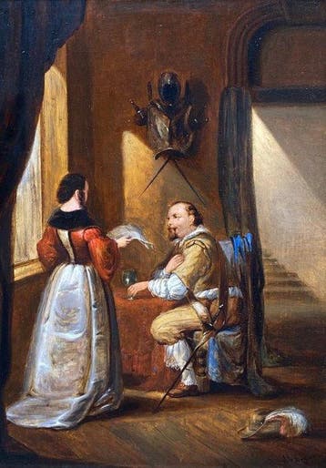 Johannes Mattheus Bogman (1822-1872) - De brief voor de