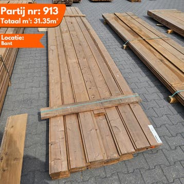 Thermo Vuren Zweeds Rabat 5700x140x12-20mm, Ophalen of Verzenden, Nieuw