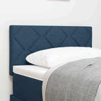 Stoffen Hoofdbord Geometric | Tweedekansje | OP=OP, Verstelbaar, Eenpersoons, Blauw, Nieuw