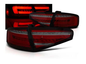 Dynamisch LED knipperlicht Red Smoke geschikt voor Audi A4, Verzenden, Nieuw, Audi