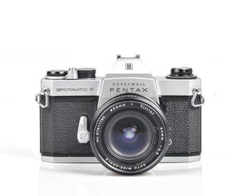 Pentax Spotmatic F Honeywell + 24mm f2.8 Analoge camera, Nieuw