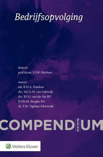 Compendium bedrijfsopvolging, 9789013153187, Boeken, Studieboeken en Cursussen, Verzenden, Zo goed als nieuw, HBO